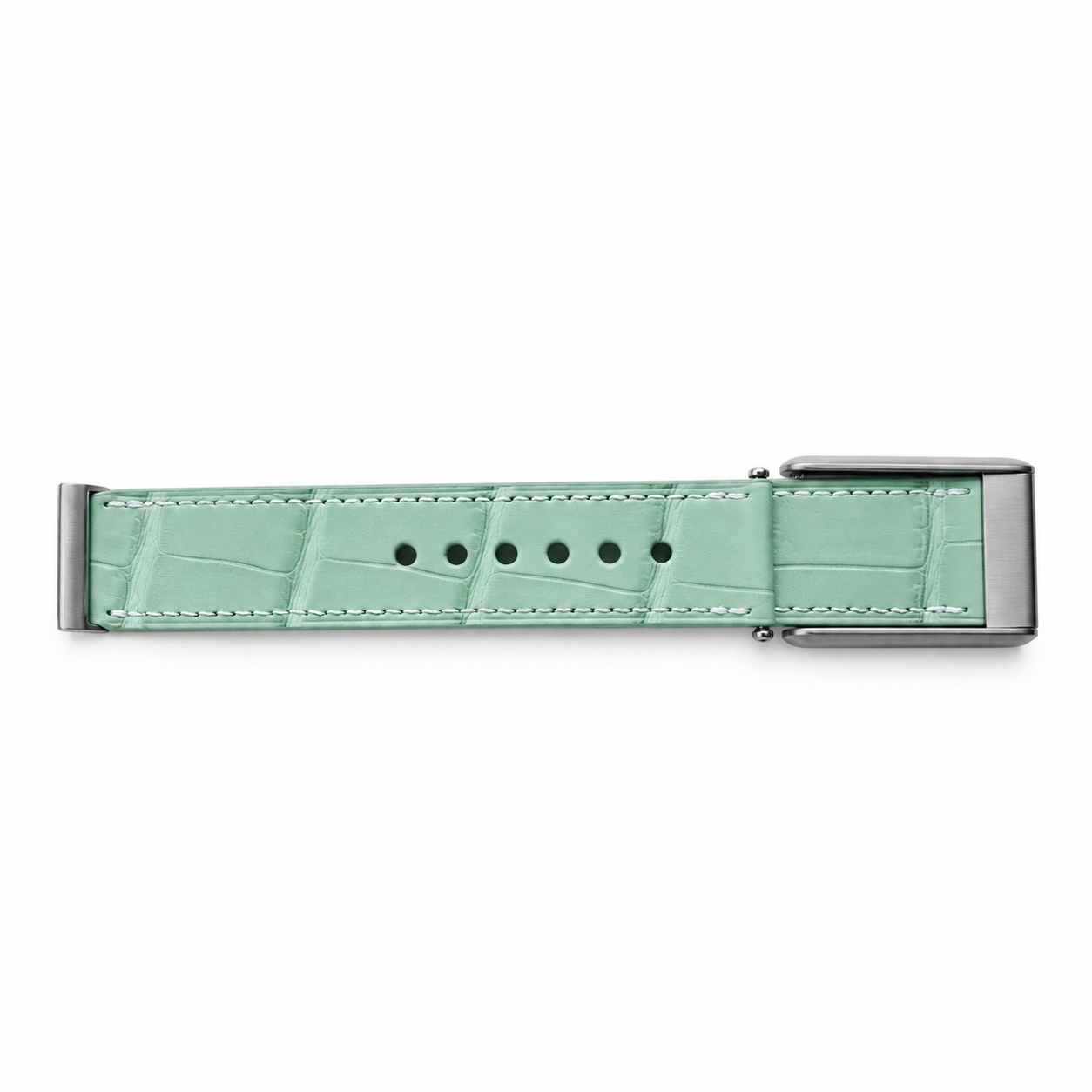 Mint Green crocodile leather strap