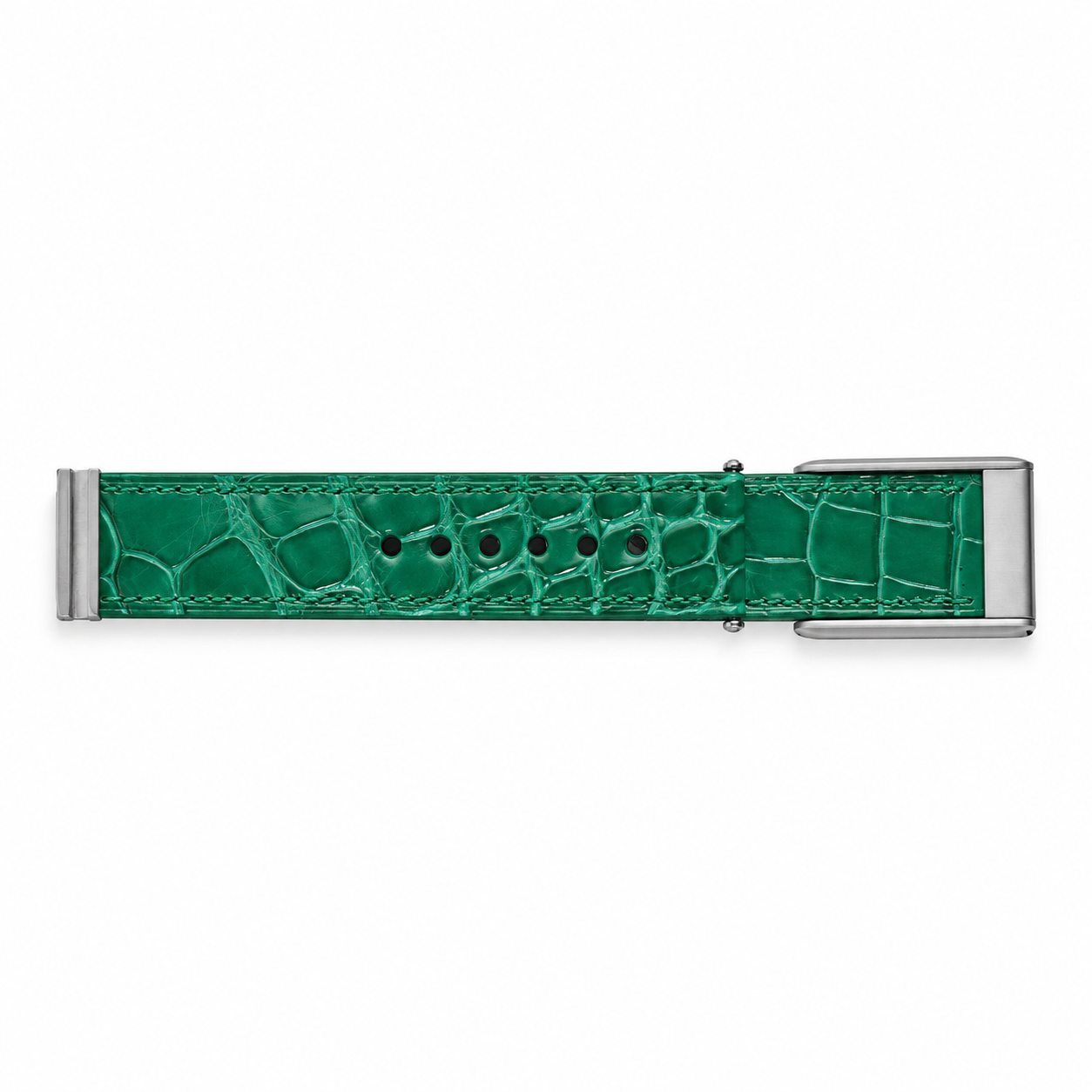 Emerald Green crocodile leather strap
