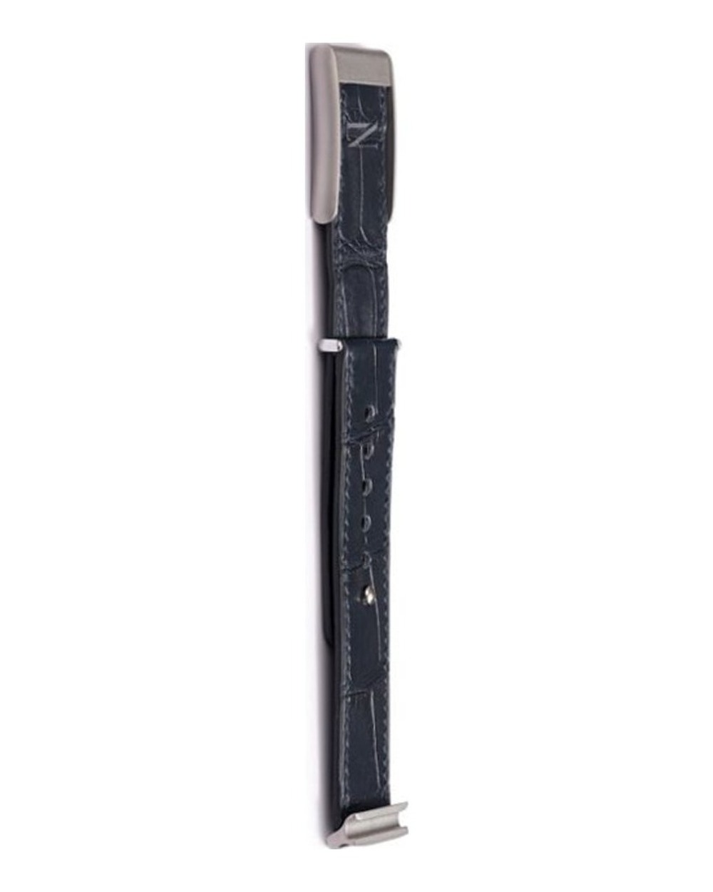 Navy Blue watch strap, reverse side
